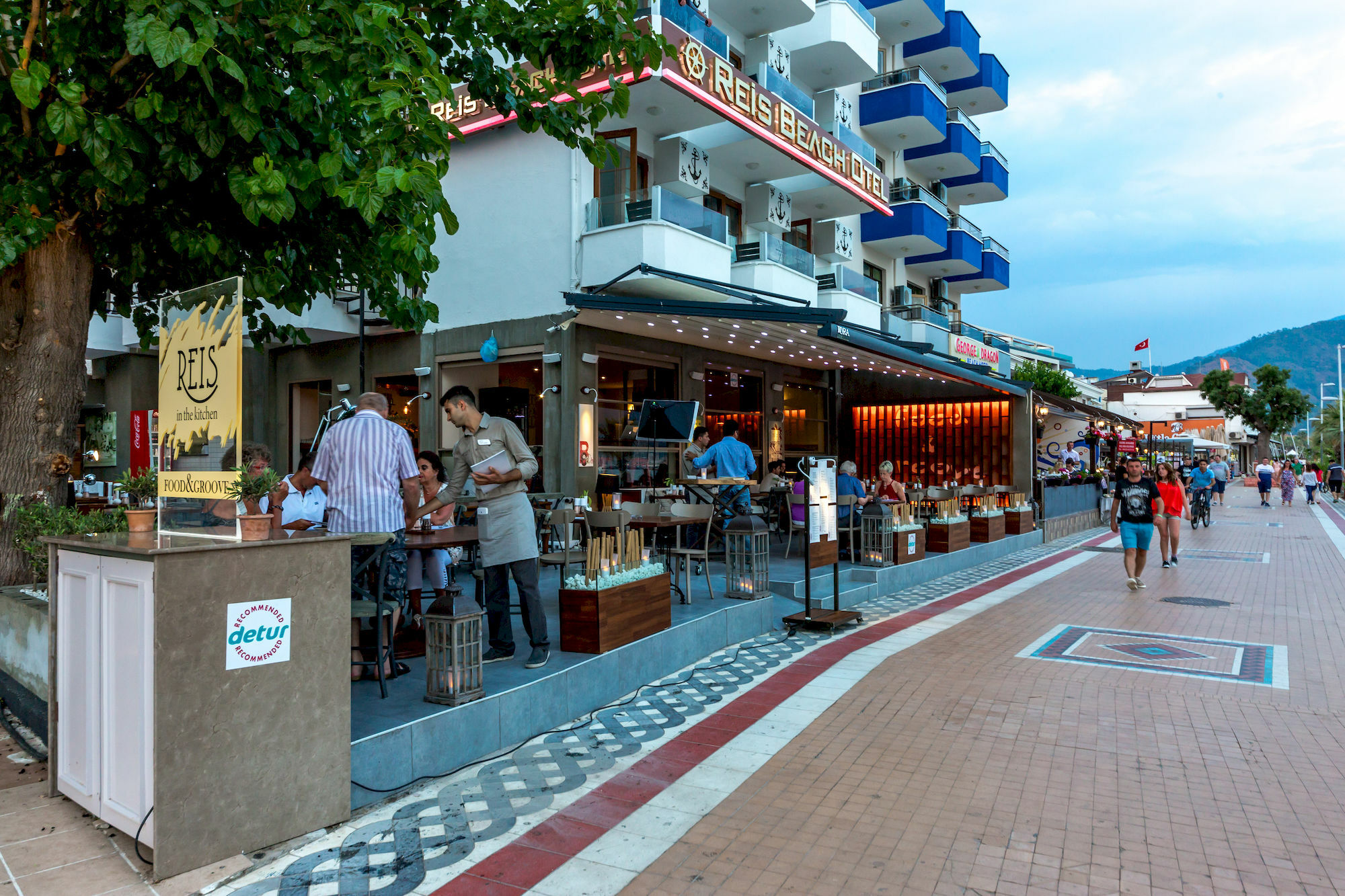 Reis Beach Hotel Marmaris Exteriör bild